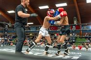Kickboxers maken er een spektakel van