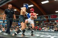 Kickboxers maken er een spektakel van