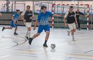 Zaalvoetbaltornooi in opperbeste stemming