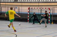 Zaalvoetbaltornooi in opperbeste stemming