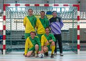 Zaalvoetbaltornooi in opperbeste stemming