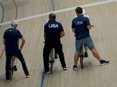 Team USA nog volop aan 't trainen op de piste