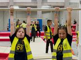 Schoolkinderen konden allerlei sporten beoefenen
