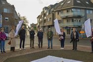 30-tal deelnemers aan stiltecirkel voor vrede