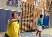 G-badminton bij Smash was een mooi event