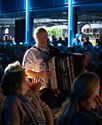 Massa volk op showavond voor Sint-Barbara