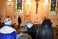 Driekoningen gingen op pad in Viversel
