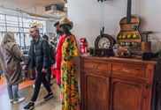 Overrompeling op vintagedag in kringloopwinkel