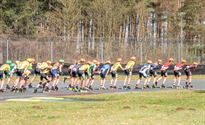 Skaters betwistten marathon op Circuit Zolder