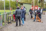 Reddingshonden maakten kennis met Helzoldterrein