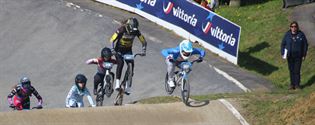 De weergoden zijn in een BMX-mood