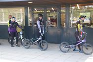 De weergoden zijn in een BMX-mood