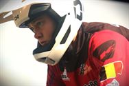 De weergoden zijn in een BMX-mood
