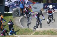 De weergoden zijn in een BMX-mood