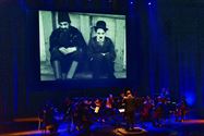 De stomme films van Chaplin met live muziek