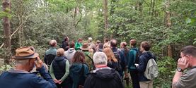 Vroege vogels gingen luisteren naar ... vogels