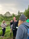Vroege vogels gingen luisteren naar ... vogels