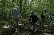 Neos op wandel in Mangelbeekvallei in Laak