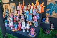 Prachtige kinderkunst in bruisend kunstenfestival