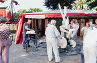 Prachtige kinderkunst in bruisend kunstenfestival