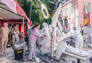 Prachtige kinderkunst in bruisend kunstenfestival