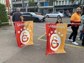 Galatasaray-supporters zetten viering rustig in