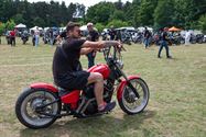 Veel volk op geanimeerd Motorcycle Festival