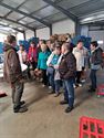 Samana Berkenbos genoot van asperges in Peer