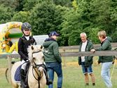 Pony's kunnen ook over de balken springen