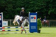 Pony's kunnen ook over de balken springen