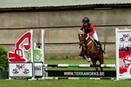 Pony's kunnen ook over de balken springen