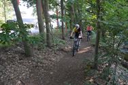 De vernieuwde mountainbikeroute is ingereden