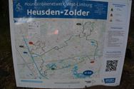 De vernieuwde mountainbikeroute is ingereden