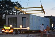 Vijf afgewerkte huizen in één nacht