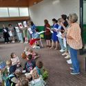 Straal zwaait directeur Christine uit