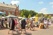 Rommelmarkt maakt van Marktplein tropische plek