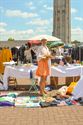 Rommelmarkt maakt van Marktplein tropische plek