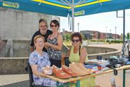 Rommelmarkt maakt van Marktplein tropische plek