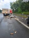 Zware verkeersproblemen door botsing op E314