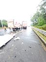 Zware verkeersproblemen door botsing op E314