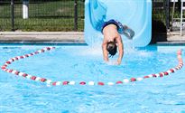 Hoogzomer ook aan openluchtzwembad Terlaemen