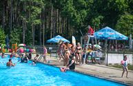 Hoogzomer ook aan openluchtzwembad Terlaemen