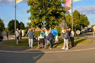 Gelovigen op pad voor zomertocht in Berkenbos
