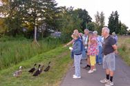 Gelovigen op pad voor zomertocht in Berkenbos