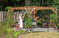 De zintuigen laten prikkelen in de Beleeftuin