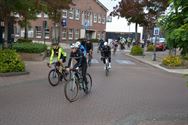 Jasper en Jordi fietsten mee met de politie