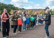 Kinderbegeleidsters maakten flink wat tamtam