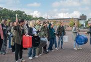 Kinderbegeleidsters maakten flink wat tamtam