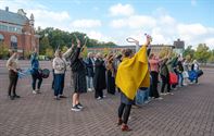 Kinderbegeleidsters maakten flink wat tamtam