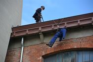 Monumentenwachters oefenen 55 meter hoog